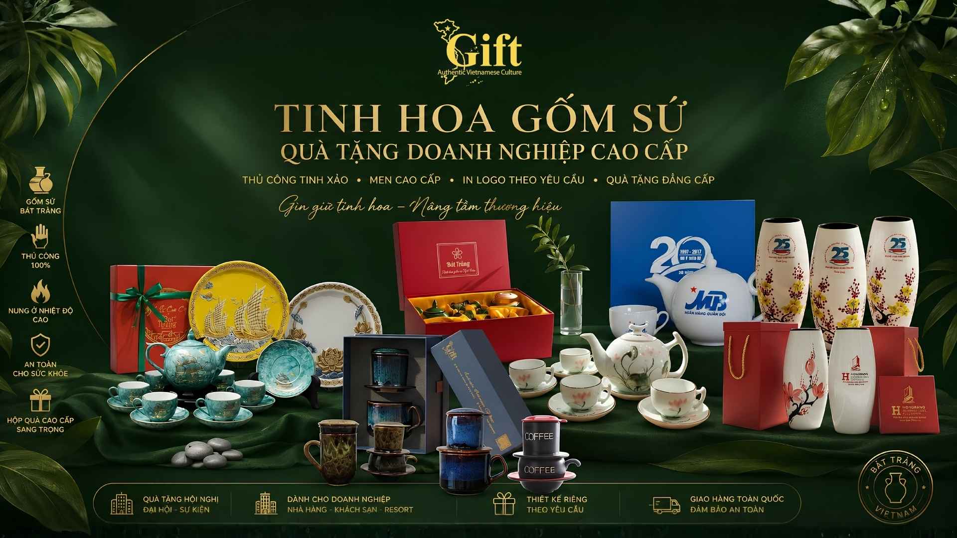Quà tặng Gốm sứ cao cấp
