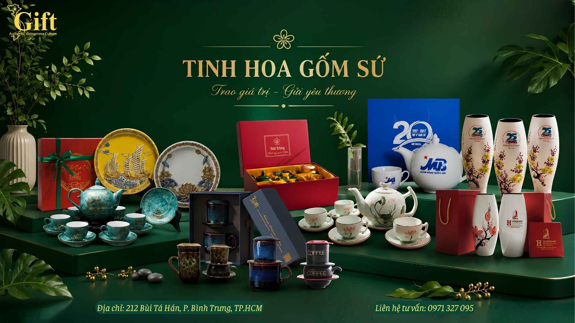 Quà tặng Gốm sứ cao cấp