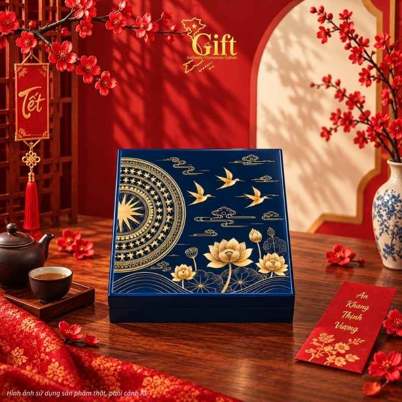 hộp sơn mài quà tết doanh nghiệp 2027