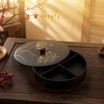 Hộp mứt sơn mài cao cấp – quà tặng Tết
