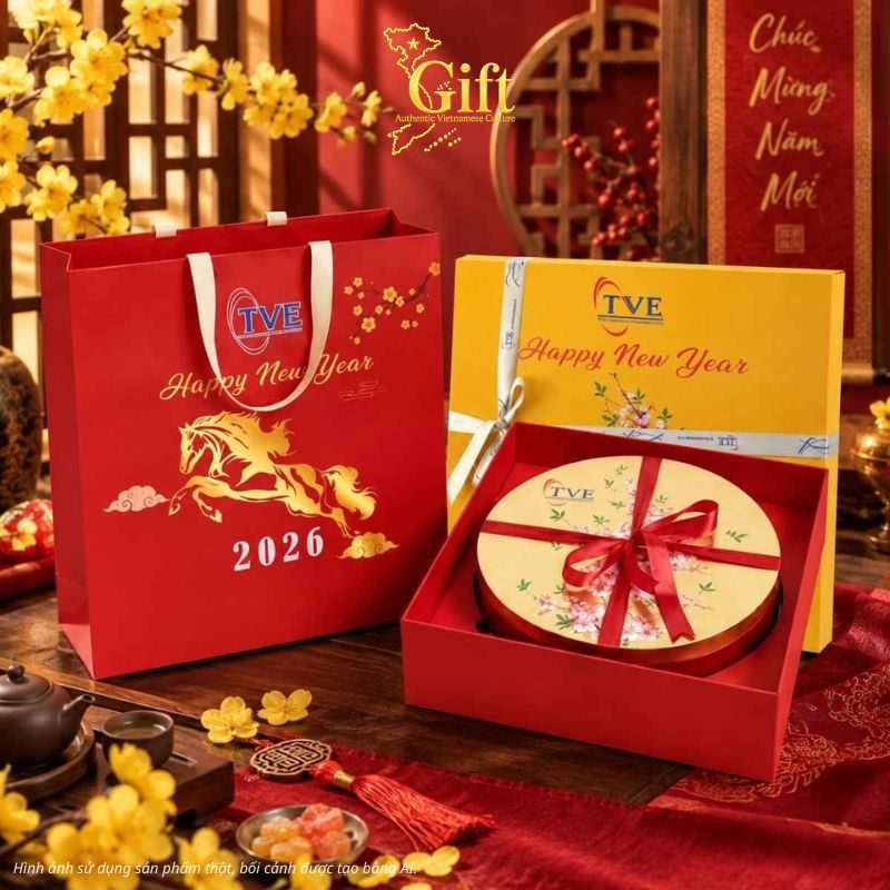 Dự án hộp mứt tết sơn mài công ty Tri Việt