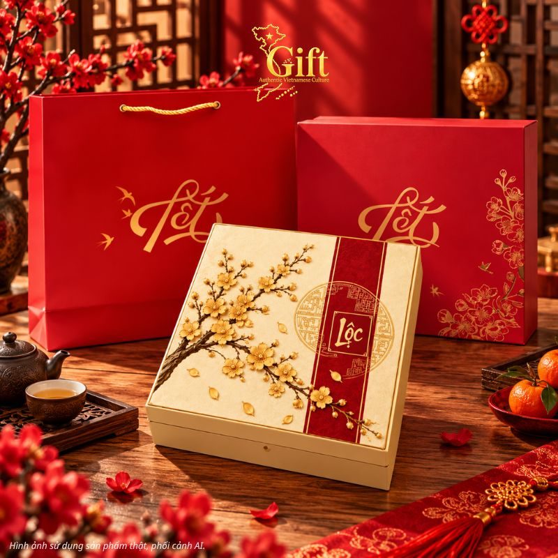 Hộp sơn mài quà tết doanh nghiệp 2027