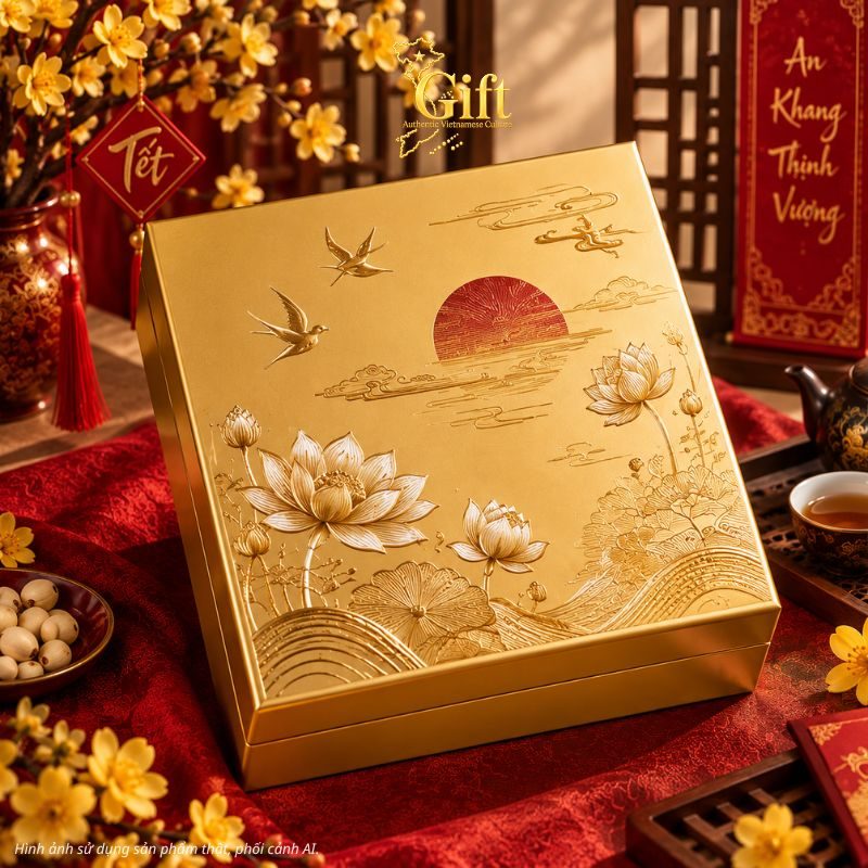 Hộp sơn mài quà tết doanh nghiệp 2027