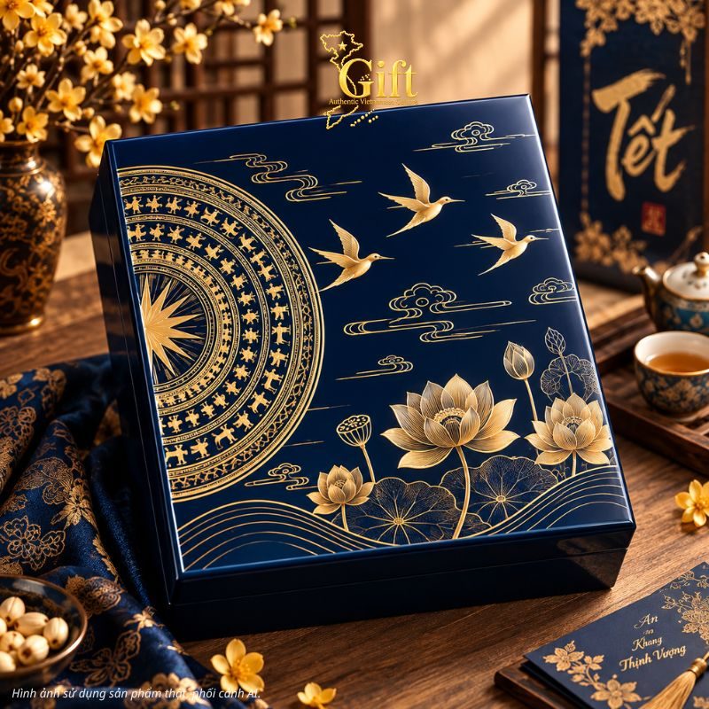 Hộp sơn mài quà tết doanh nghiệp 2027