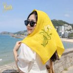 Set quà tặng hộp trang sức sơn mài và khăn lụa