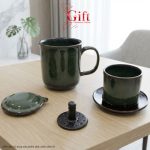 Phin Cà Phê Men Hỏa Biến Màu Xanh Rêu & Cà Phê Rang Xay