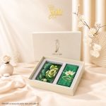 Set quà tặng túi lá sen và khăn lụa - Quà tặng đối tác
