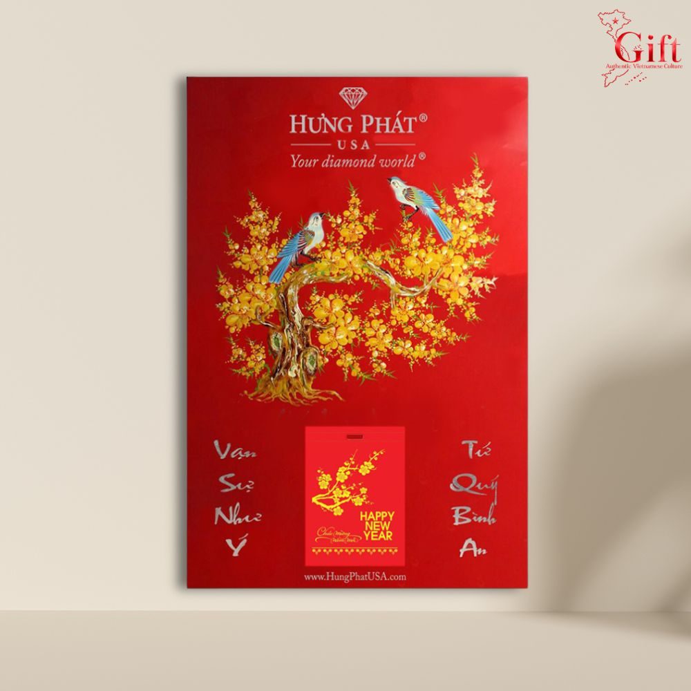 Tranh lịch sơn mài - Quà tặng doanh nghiệp 2027