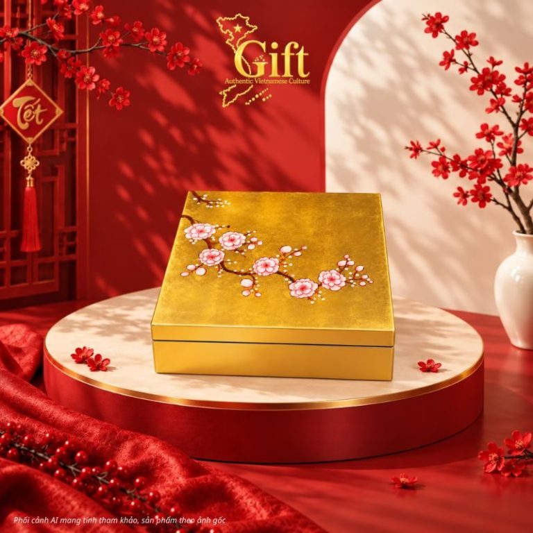 Hộp Mứt Tết Sơn Mài 2027