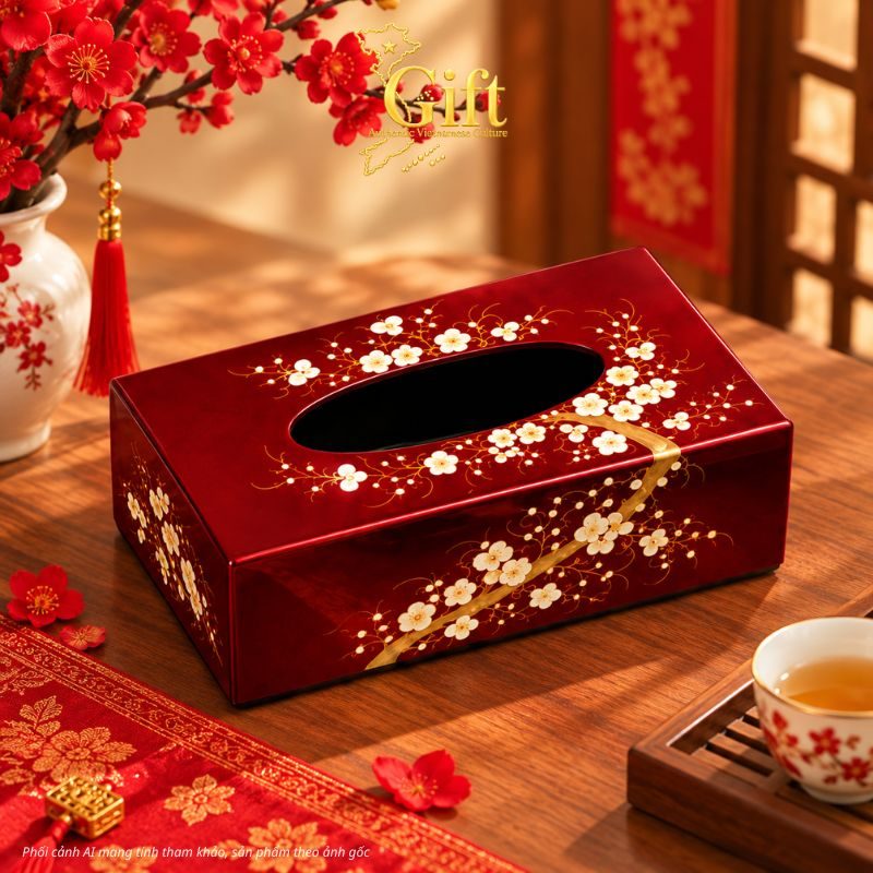 Hộp Mứt Tết Sơn Mài 2027