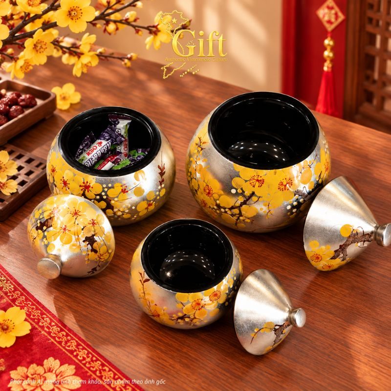 Set Quà Tặng Tết Sơn Mài Cao Cấp 2027