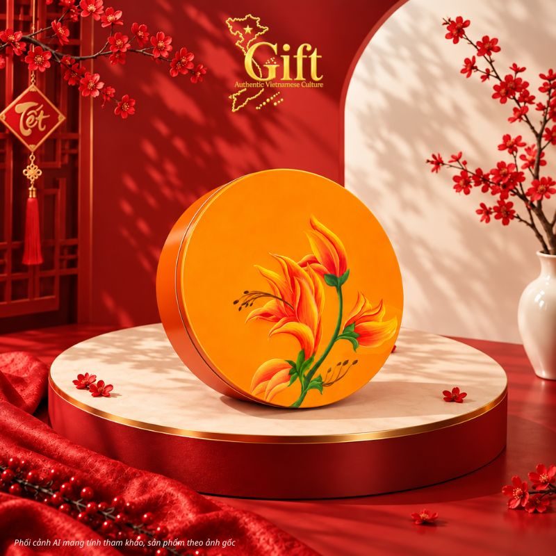 Hộp Mứt Tết Sơn Mài 2027
