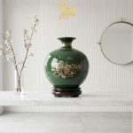 Bình Hút Tài Lộc Thuận Buồm Xuôi Gió Nền Xanh