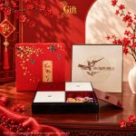 Hộp mứt tết sơn mài - Quà tết doanh nghiệp