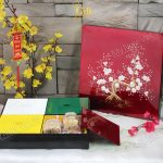 Hộp mứt tết sơn mài - Quà tết doanh nghiệp