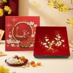 Hộp mứt tết sơn mài - Quà tết doanh nghiệp