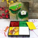 Hộp mứt tết sơn mài - Quà tết doanh nghiệp