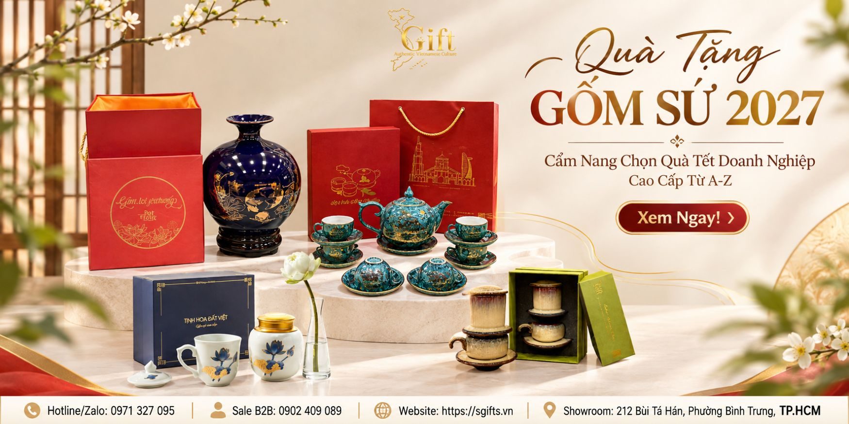 Quà Tặng Gốm Sứ Doanh Nghiệp: Cẩm Nang Chọn Quà Cao Cấp Từ A-Z