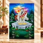 Tranh Lịch Sơn Mài Thần Tài Cát Tường Cẩn Ốc | Quà Tết Doanh Nghiệp 2027
