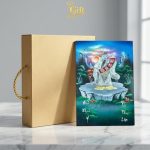 Tranh Lịch Sơn Mài Thần Tài Cát Tường Cẩn Ốc | Quà Tết Doanh Nghiệp 2027